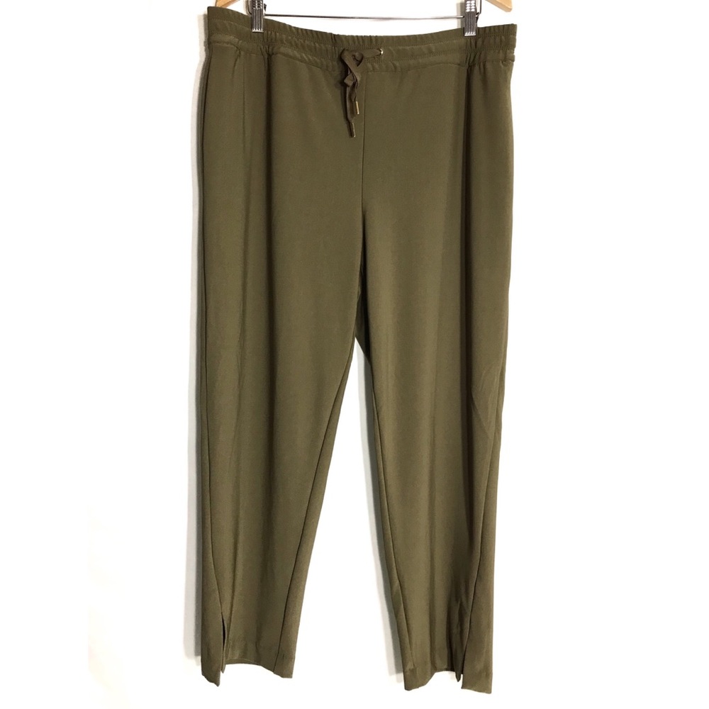 Joie Olive Green Drawstring Pants Size XL